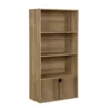 Étagère en bois 4 niveaux Adam brun naturel 59xP29,5xH120cm