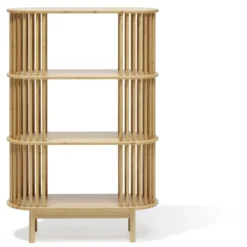 Étagère Gaïa bambou naturel - L80xP30xH120cm