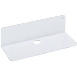 Étagère murale plastique transparent L.23 cm