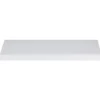 Étagère murale rectangulaire bois blanc