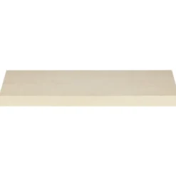 Étagère murale rectangulaire bois beige
