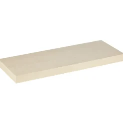 Étagère murale rectangulaire bois beige