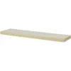 Étagère murale rectangulaire en bois beige