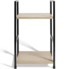 Étagère 2 niveaux Luffi 29,1x23,5xH48cm