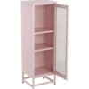 Étagère à poser Linéa 3 niveaux métal rose 39x36xH123cm