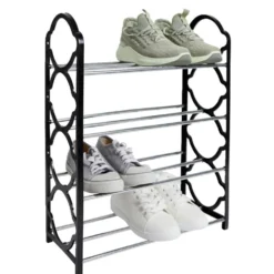 Étagère range-chaussures 8 paires 41x18xH54cm