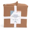 Taie de traversin 85x185cm 100% coton percale rouge
