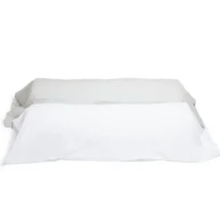 Taie de traversin 85x185cm polycoton gris