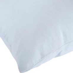 Taie d'oreiller carrée 63x63cm polyester uni (3 modèles)