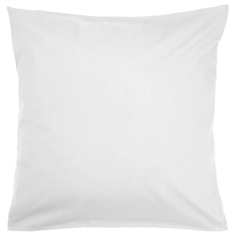 Taie d'oreiller polycoton uni 53x73cm