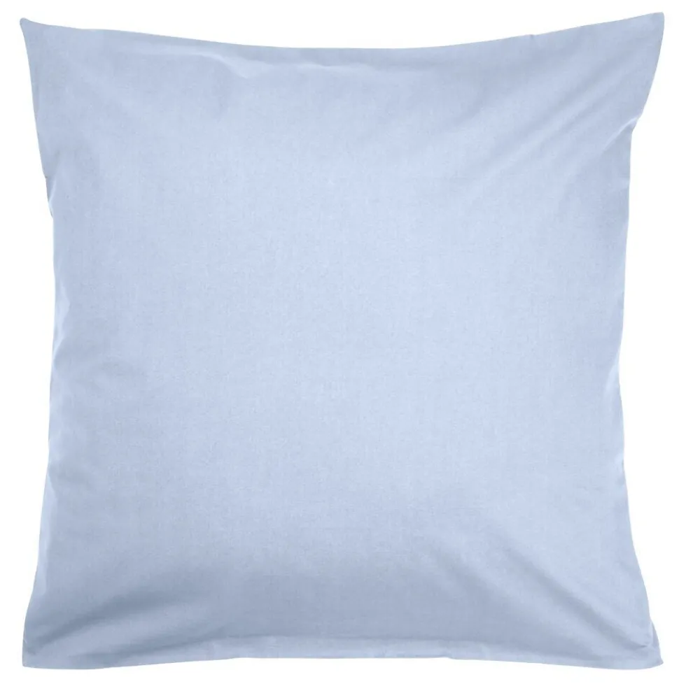 Taie d'oreiller polycoton uni 53x73cm