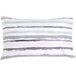 Taie d'oreiller x2 coton 50x70cm (plusieurs modèles)