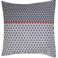Taie d'oreiller x2 coton 63x63cm (plusieurs modèles)