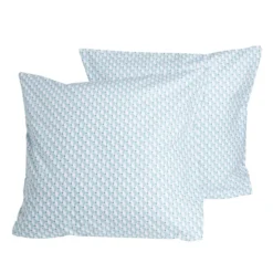 Taies d'oreiller 63x63cm ou 50x70cm x2 pièces (plusieurs modèles)
