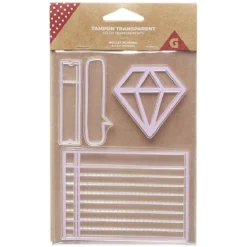 Tampon bullet décor PVC
