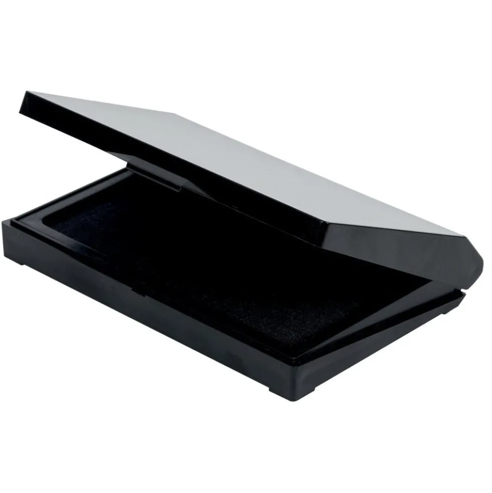 Tampon encreur noir 10x6cm