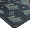 Tapis de cuisine motif feuillage vert 55x150cm