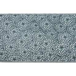 Tapis de jardin rectangulaire India motif fleur vert 160x230cm