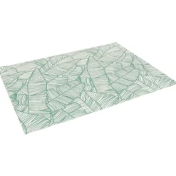 Tapis de jardin rectangulaire Hot Tropics vert et blanc 170x230cm