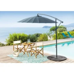 Tapis de jardin rectangulaire Hot Tropics vert et blanc 170x230cm