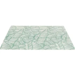 Tapis de jardin rectangulaire Hot Tropics vert et blanc 170x230cm
