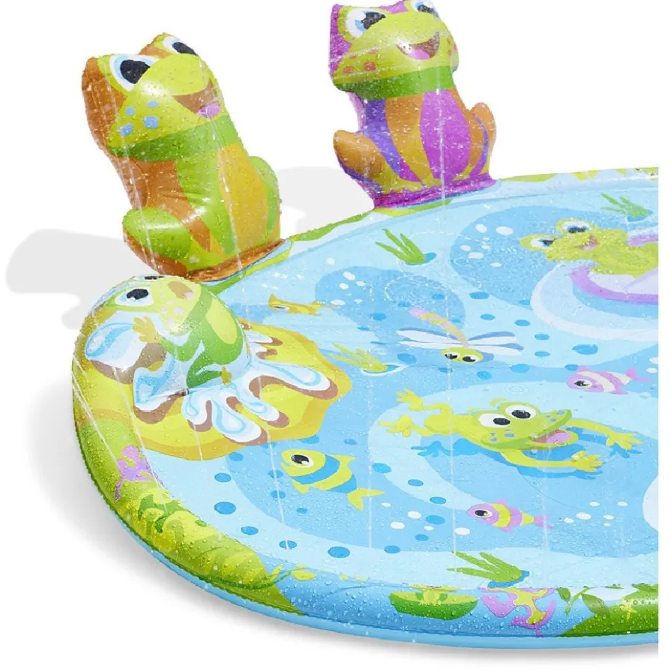 Tapis gonflable avec jets d'eau enfant