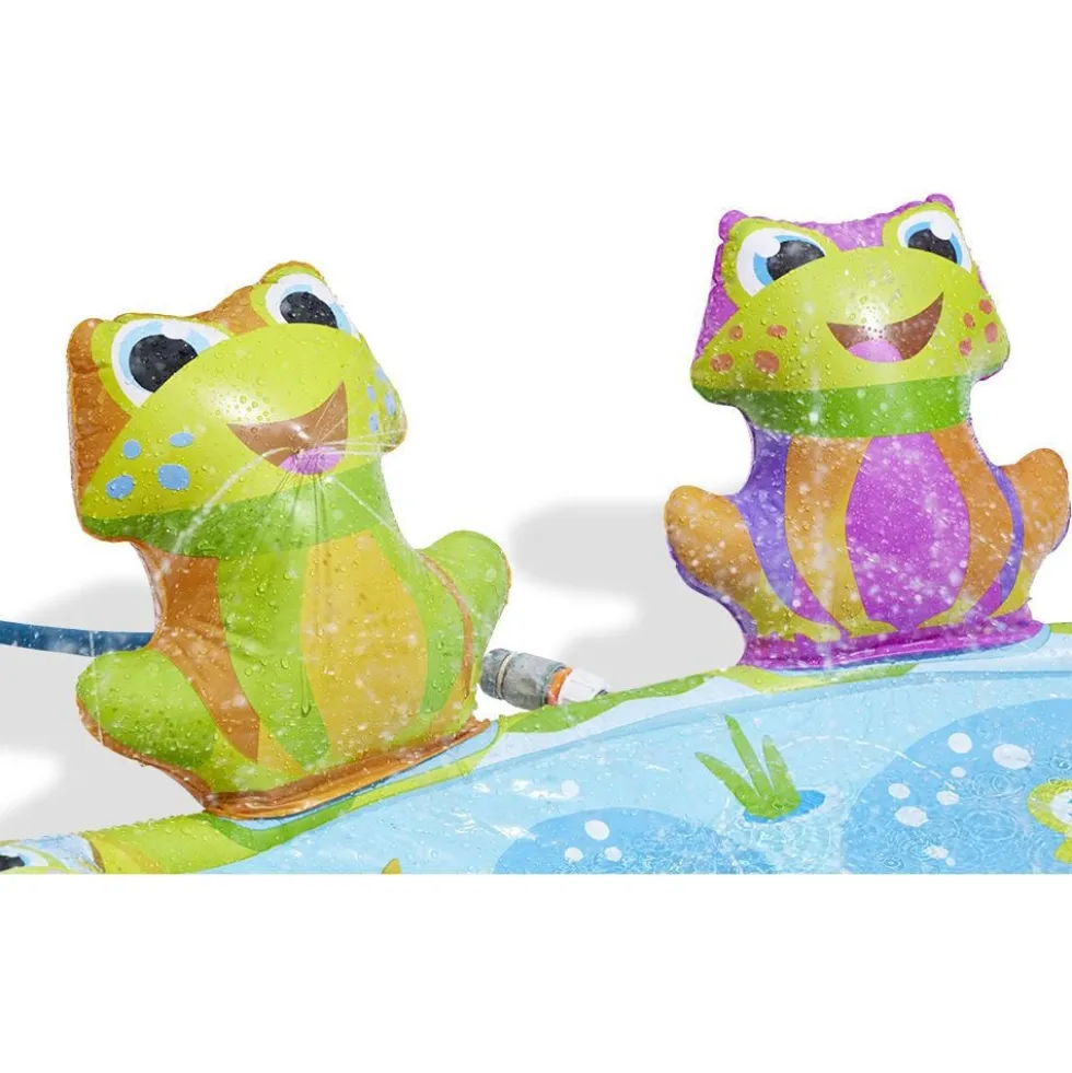 Tapis gonflable avec jets d'eau enfant
