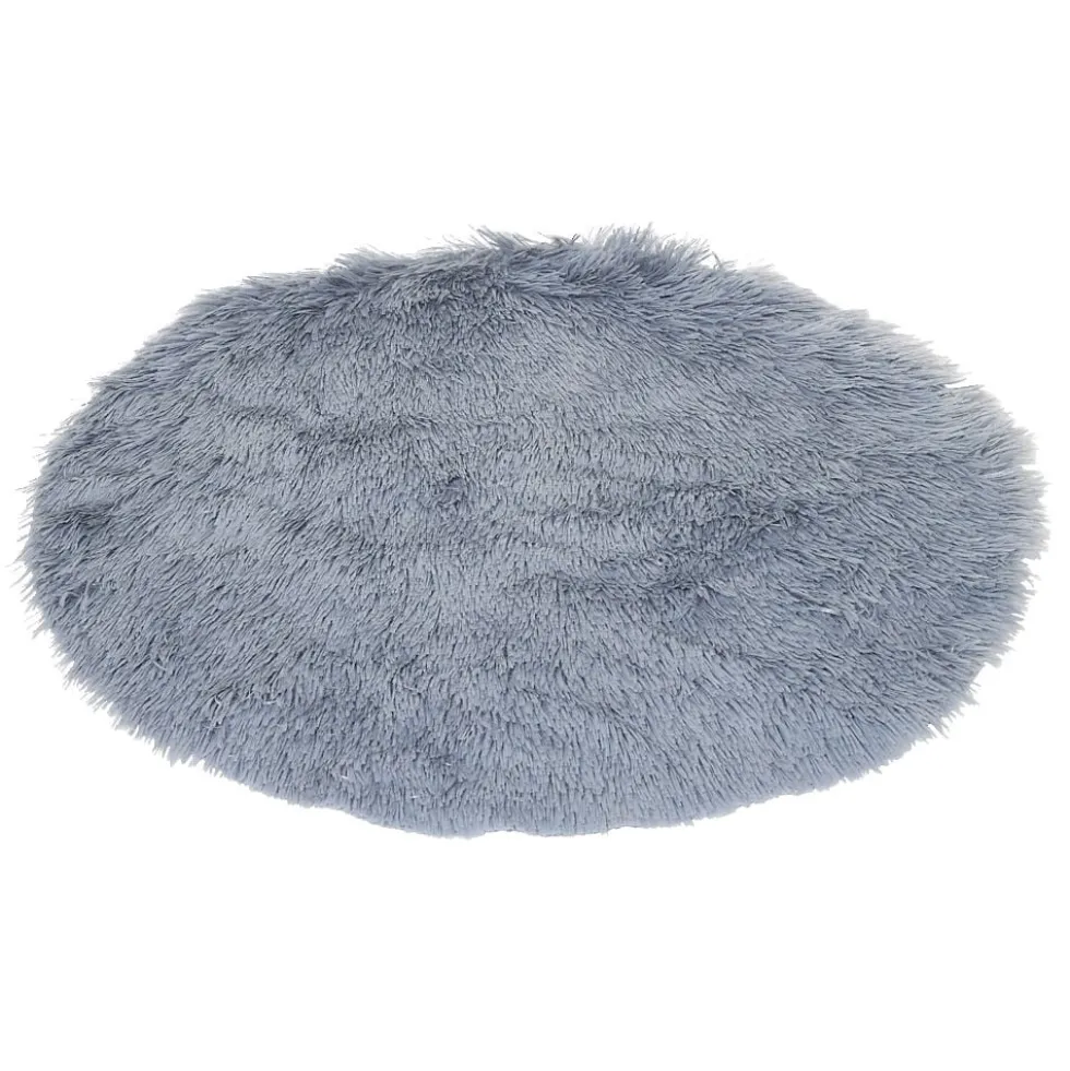 Tapis rond fausse fourrure Ø60cm