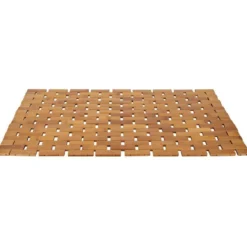 Tapis salle de bain en bambou segments 40x60cm