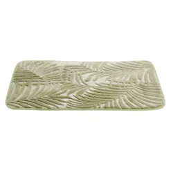 Tapis salle de bain rectangulaire mémoire de forme 45x75cm (2 modèles)