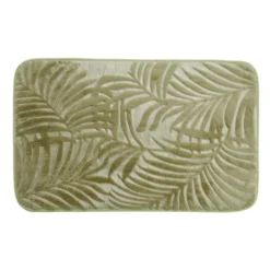 Tapis salle de bain rectangulaire mémoire de forme 45x75cm (2 modèles)