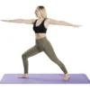 Tapis yoga épais 183x61x1cm caoutchouc violet
