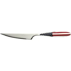 Tartineur inox design drapeau USA
