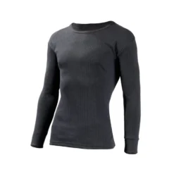 Tee-shirt thermique noir pour homme Taille S