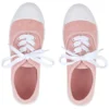 Tennis en toile rose T37