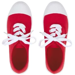 Tennis en toile rouge T38