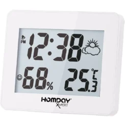 Thermomètre hydromètre et réveil