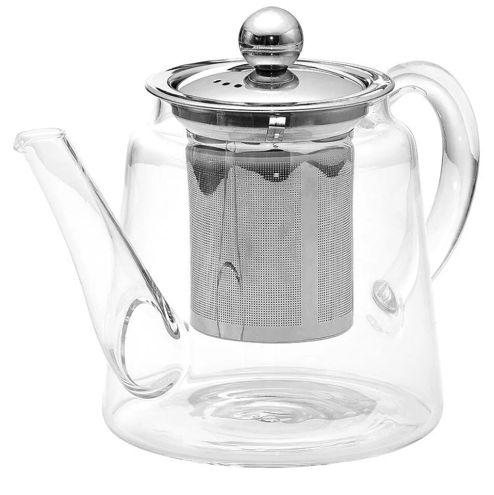 Théière en verre avec infuseur inox 900ml
