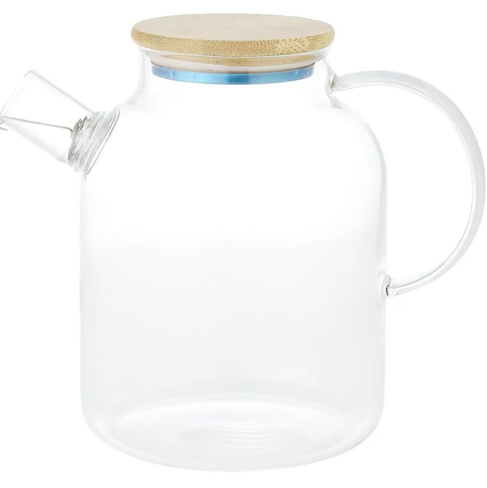 Théière en verre et bambou 1,6L