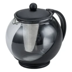 Théière en verre 1,2L avec infuseur en inox