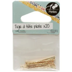 Tiges X20 tête plate PM