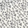 Toile cirée imprimé gris anthracite