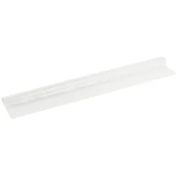 Toile cirée nacré blanc L140cm
