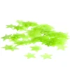 Étoiles phosphorescentes décoration de table 3x3cm