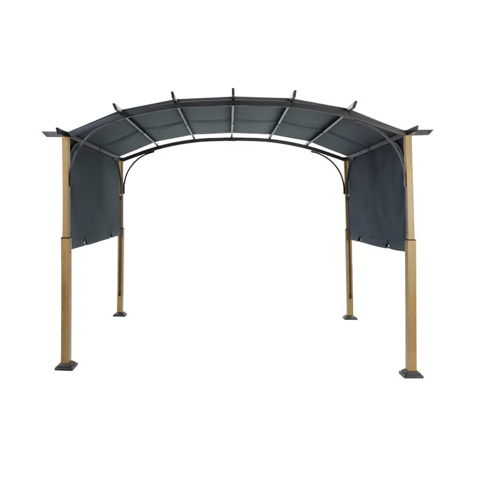 Tonnelle coulissante Melbourne UPF50+ 360xH252x300cm