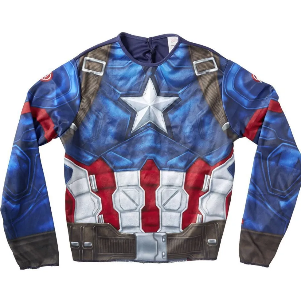 Top Captain America avec masque