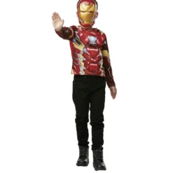Top Iron man avec masque