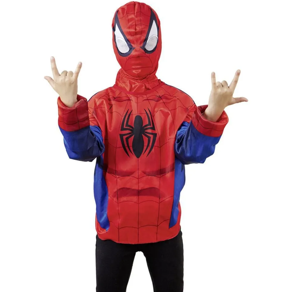 Top Spiderman avec masque