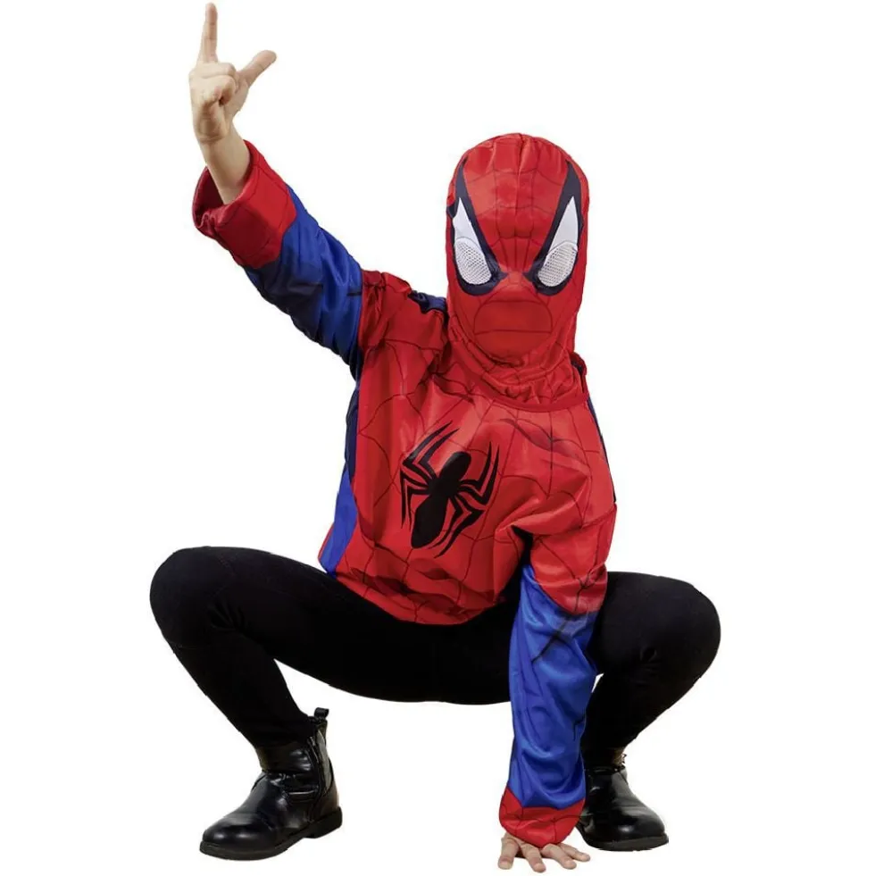 Top Spiderman avec masque