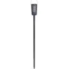 Torche solaire Gary 3en1 LED effet flamme H100cm